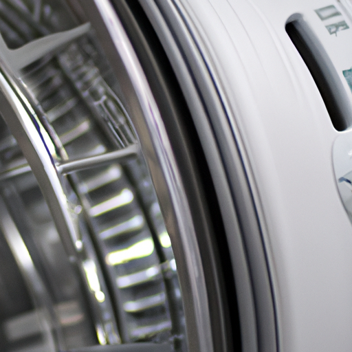 תצוגה מפורטת של מכונת הכביסה התעשייתית של אלקטרולוקס המציגה את העיצוב הארגונומי והתכונות המתקדמות שלה.